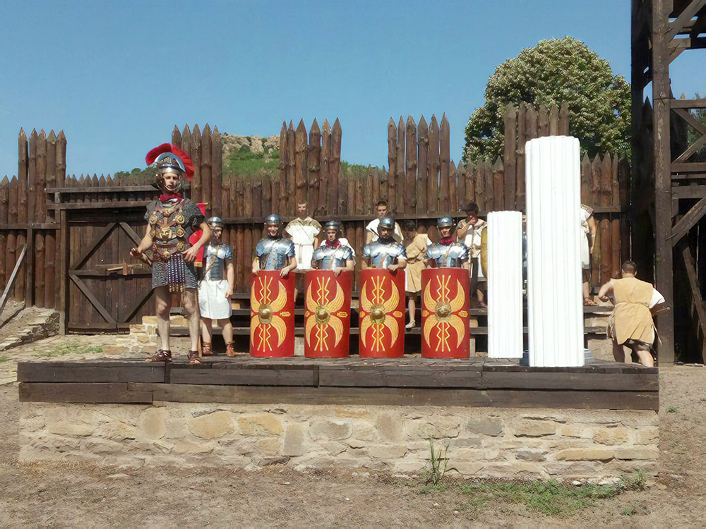 Фестиваль исторической реконструкции недалеко от Ямбола. Это римские воины
