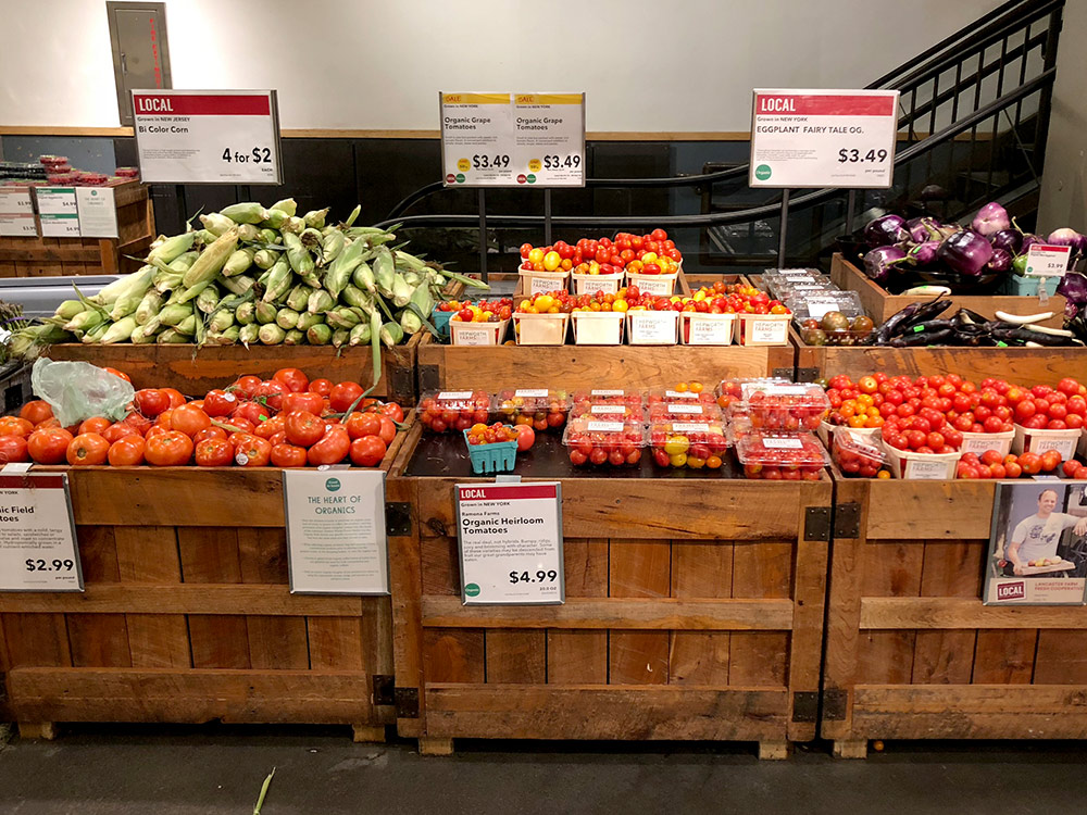 В Whole Foods все «органик», но дороговато даже для Нью-Йорка
