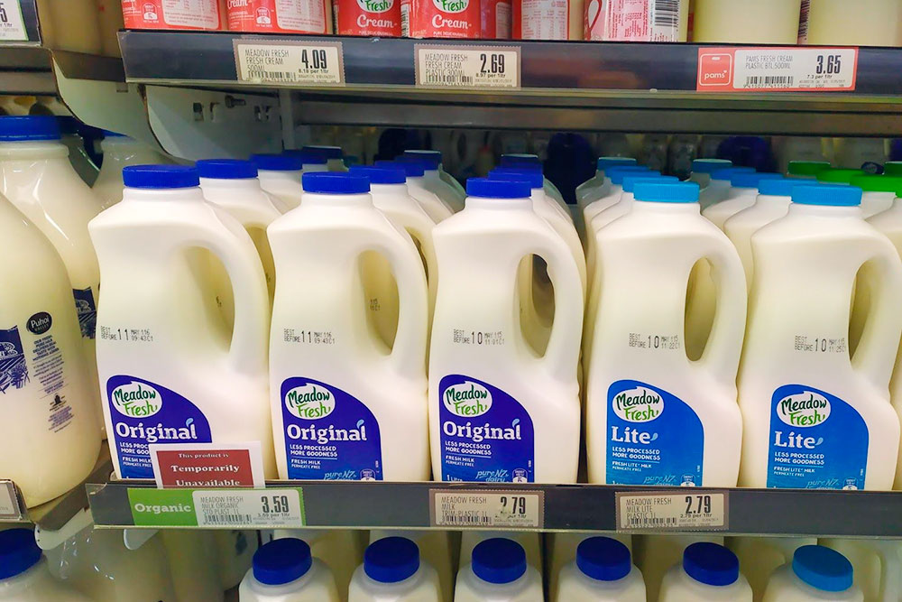 Цена литра молока была 114 ₽