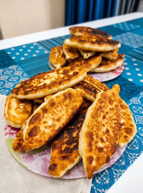 Пирожки жареные