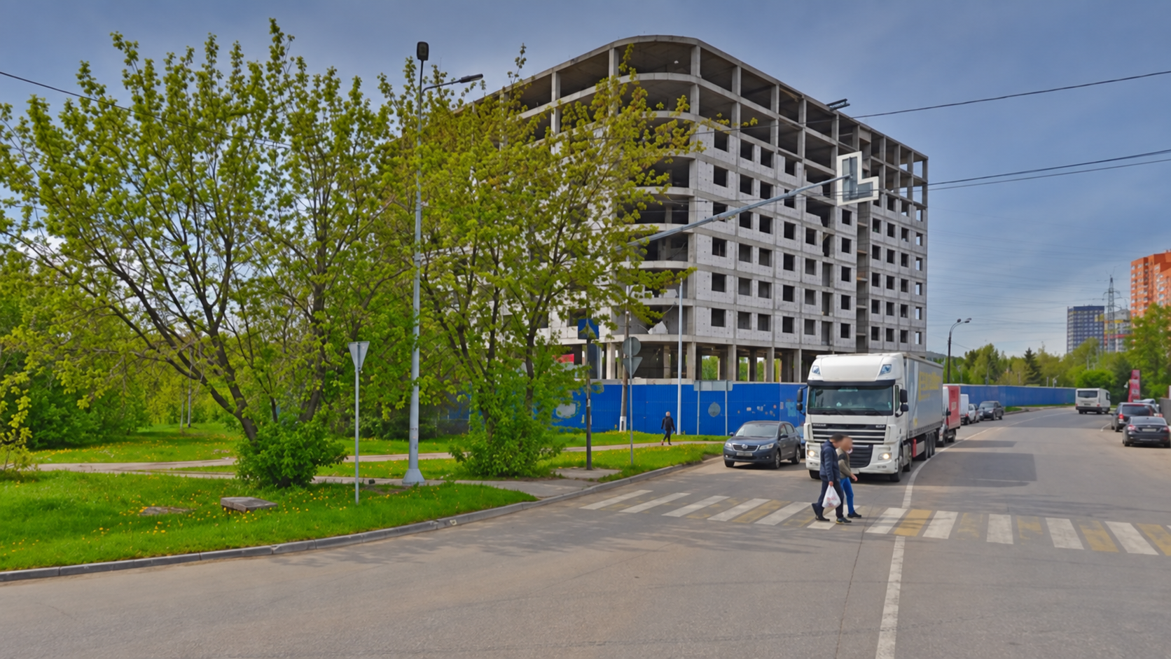 Объект незавершенного строительства в Котельниках, для которого потребовалась доработка материалов инженерно-экологических изысканий