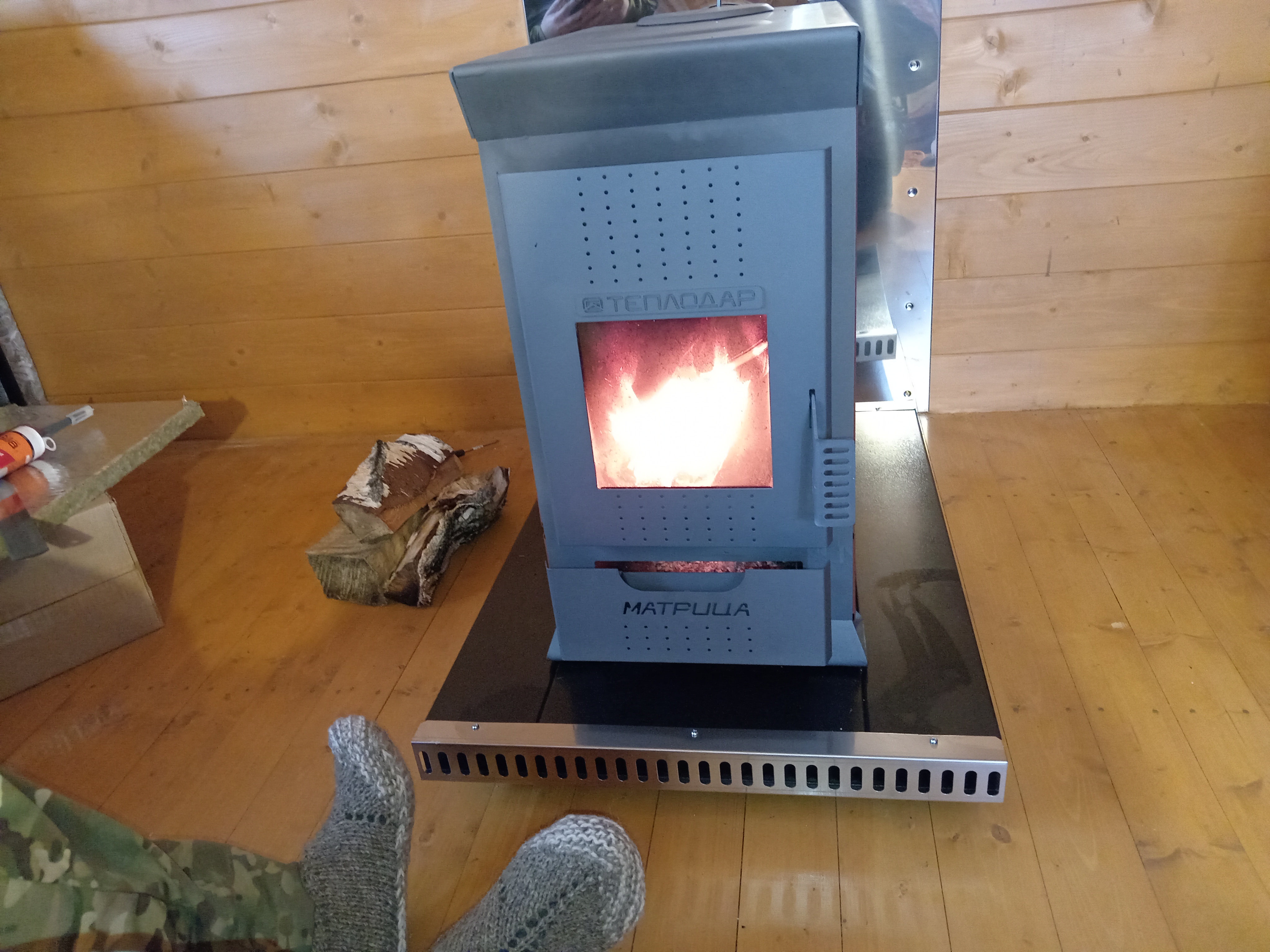 Хорошо горит=)