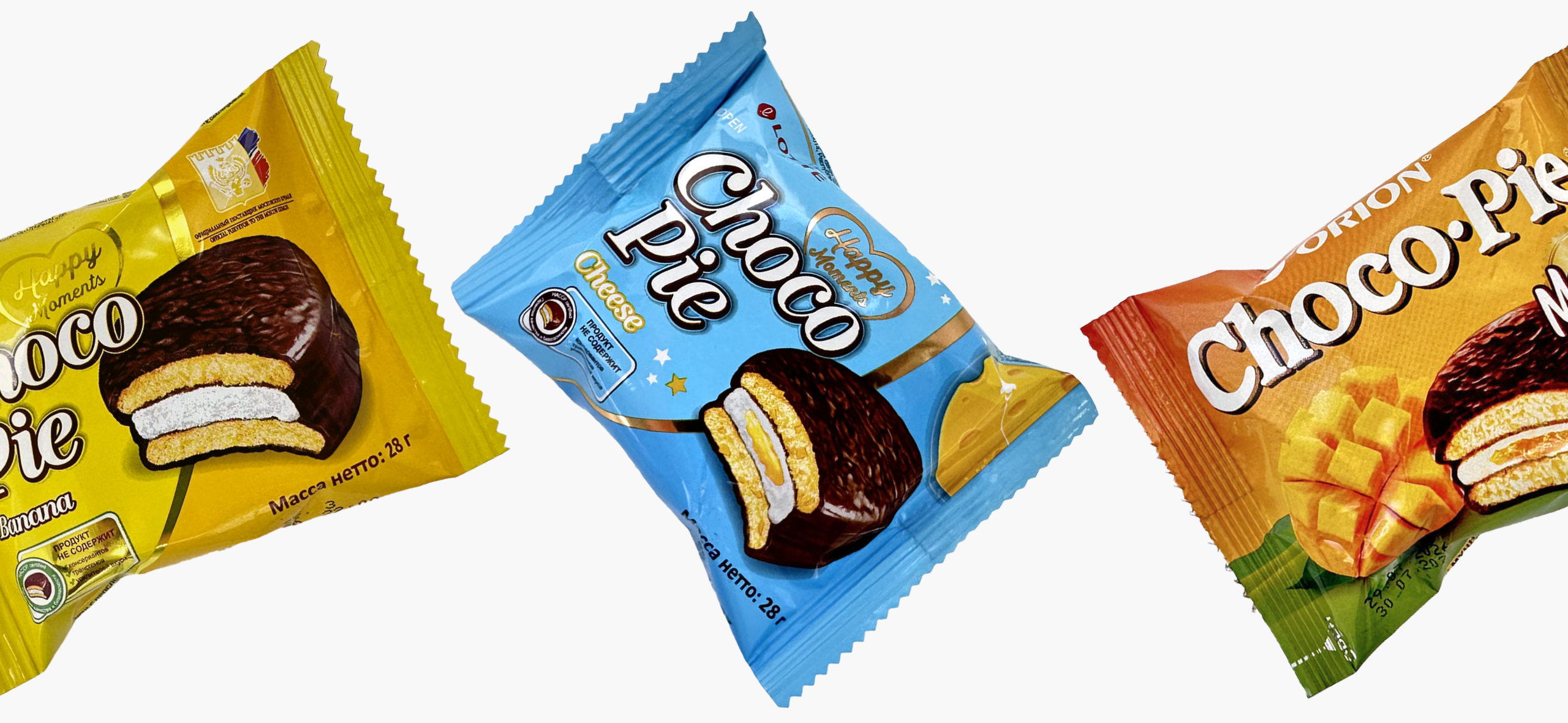 Битва чокопаев: попробовала 10 вкусов пирожного от Orion и Lotte