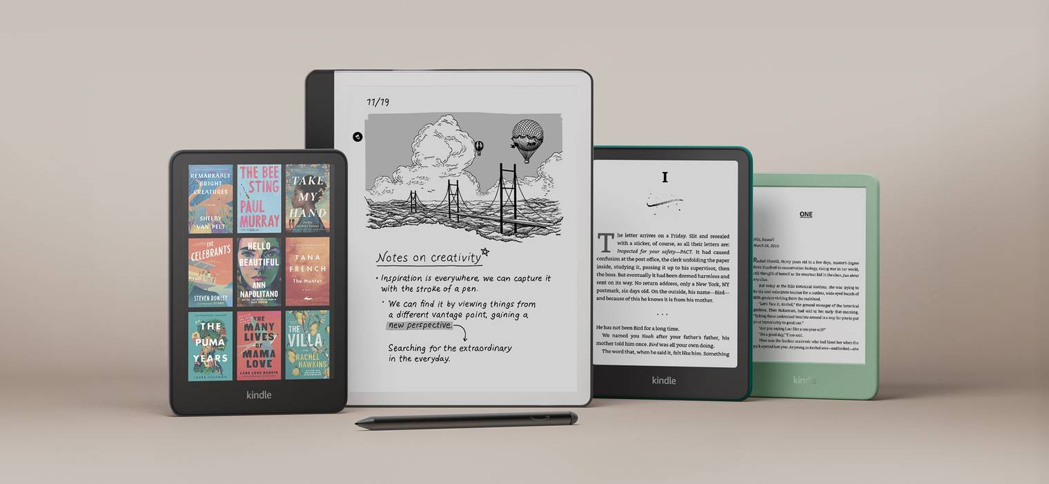 Amazon Kindle, Kindle Scribe, Paper­white и Colorsoft Signature Edition: обзор характеристик и цен