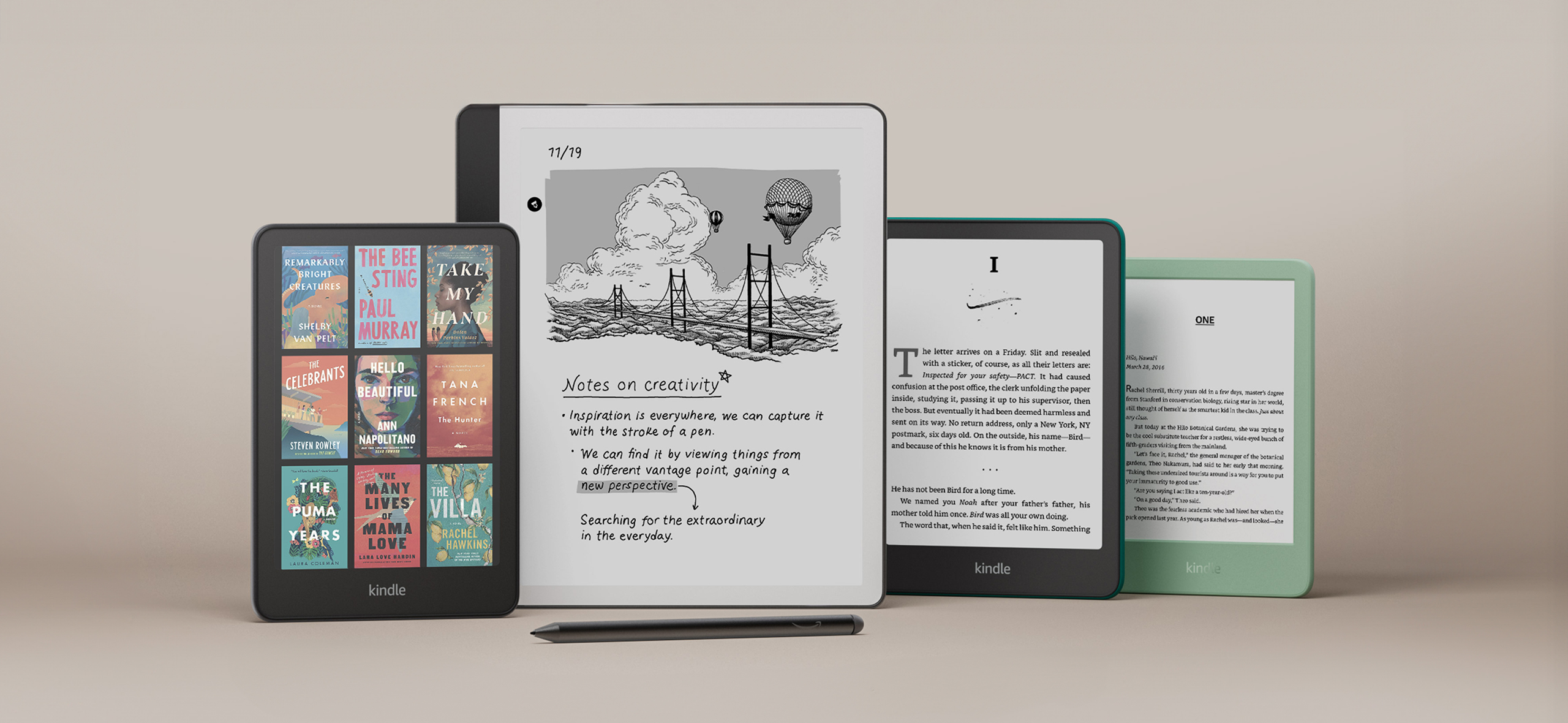 Amazon Kindle Kindle Scribe Paperwhite Colorsoft Signature Edition 