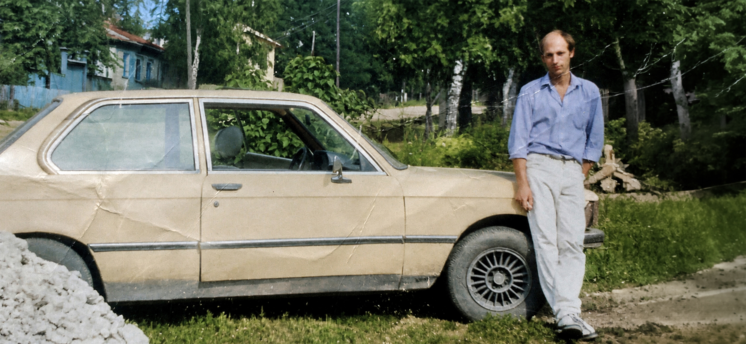 «Ржавая, не заводилась, купил за 300 $»: как моряк пригнал BMW из Швеции в 1991 году