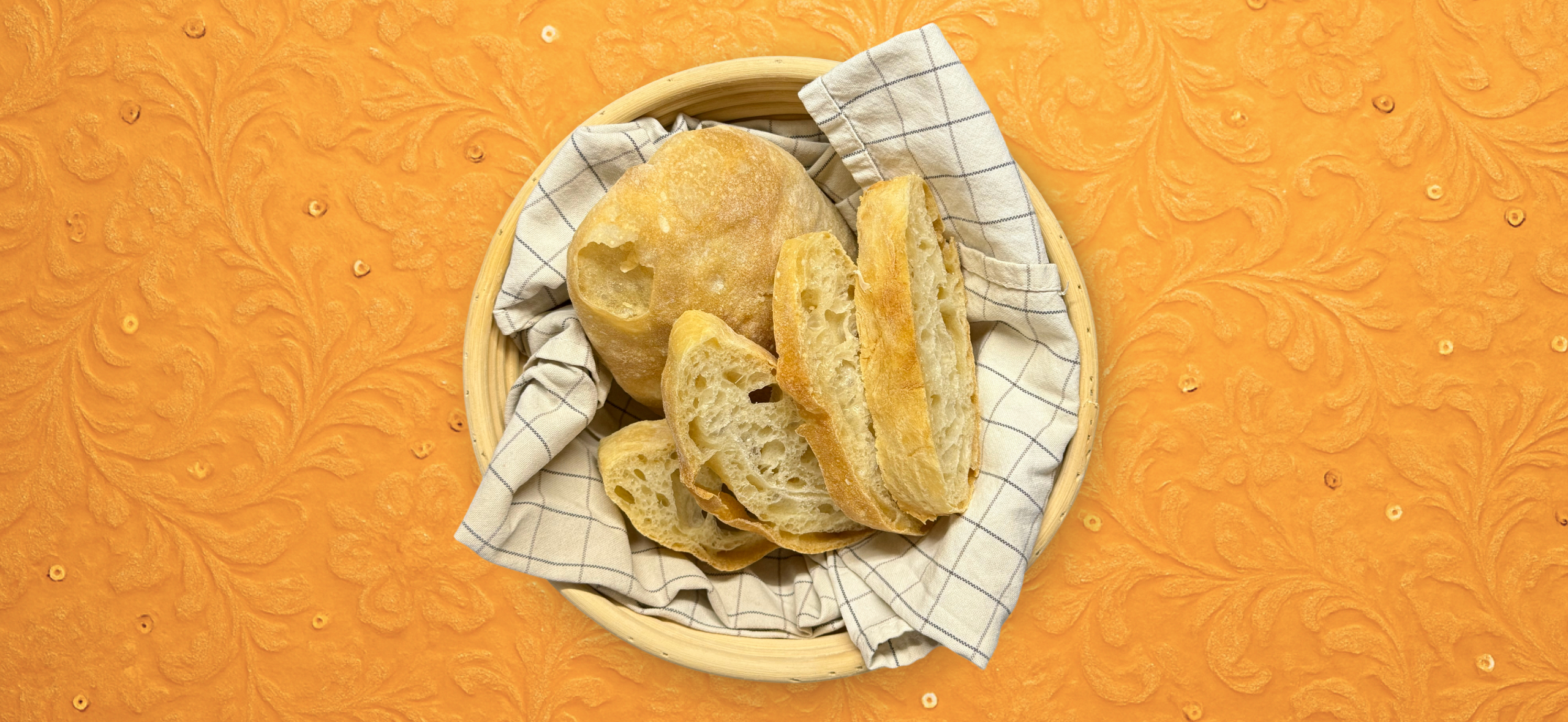 Рецепт мягкой и пористой чиабатты, чтобы удивить гостей