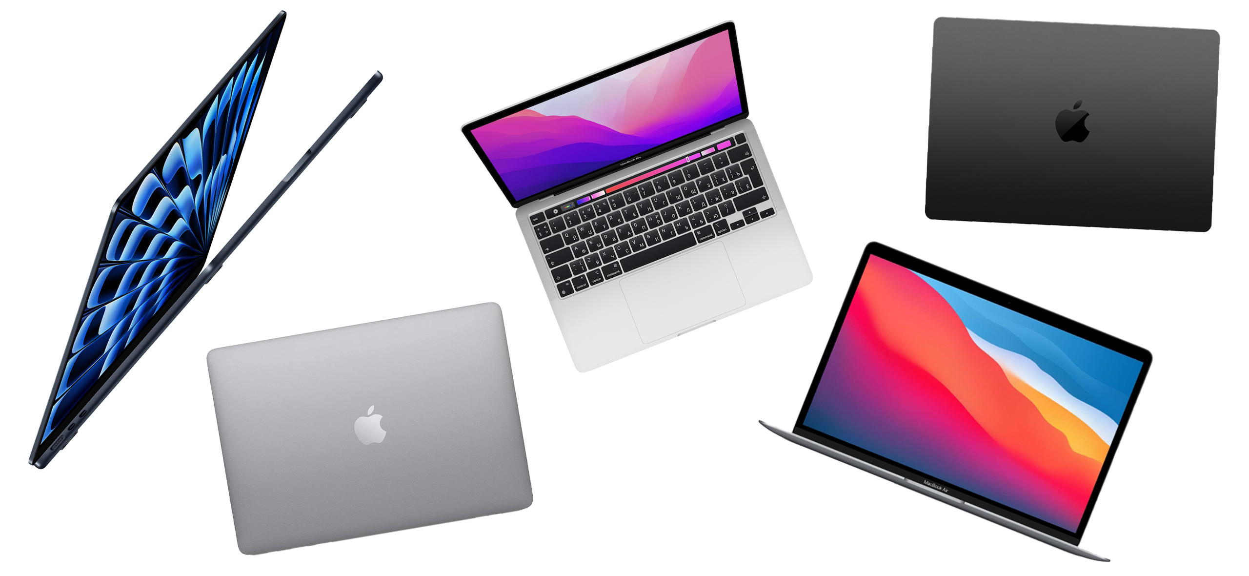 Ноутбуки Apple MacBook: какие бывают и чем различаются