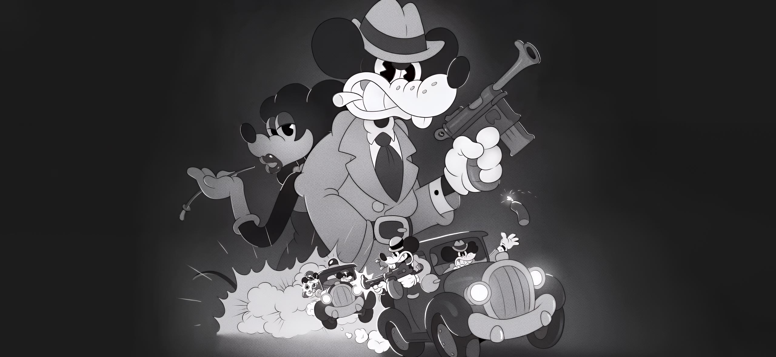 Mouse: P. I. for Hire — стоит ли ​играть в черно-белый шутер в сти­ли­стике старых мульт­фильмов