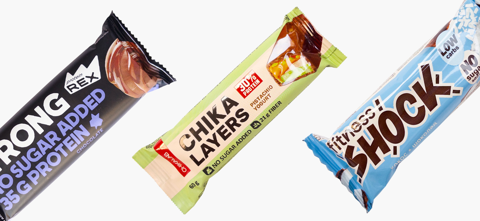 Лучшие и худшие протеиновые батон­чики: сравниваем 7 снеков