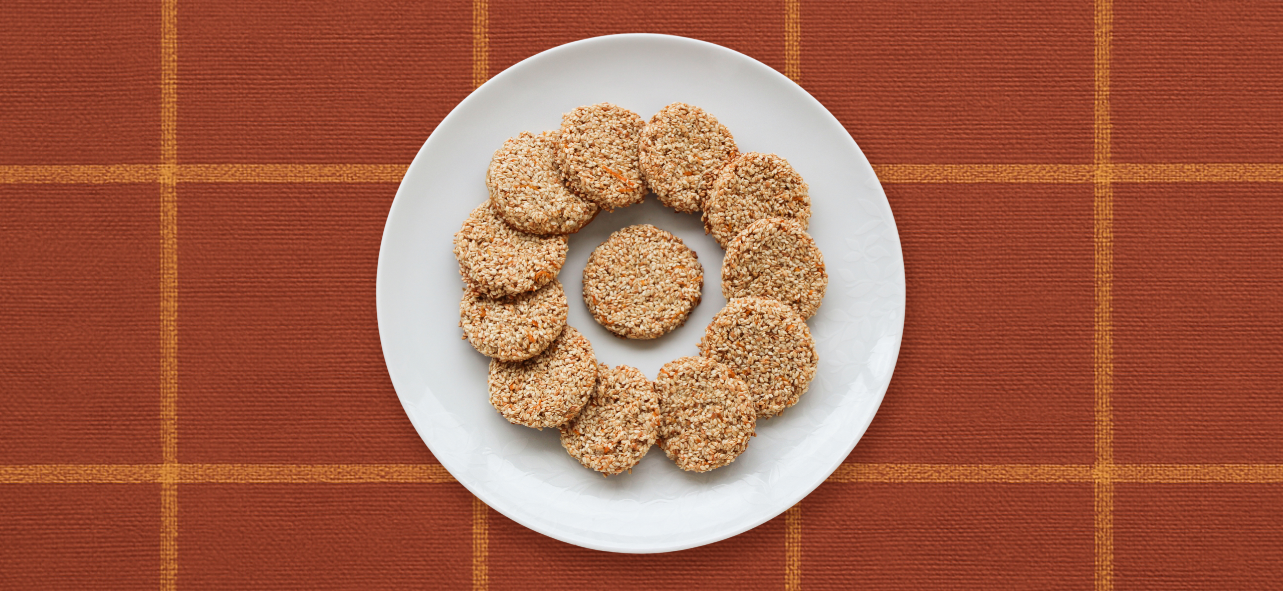 Кунжутное печенье