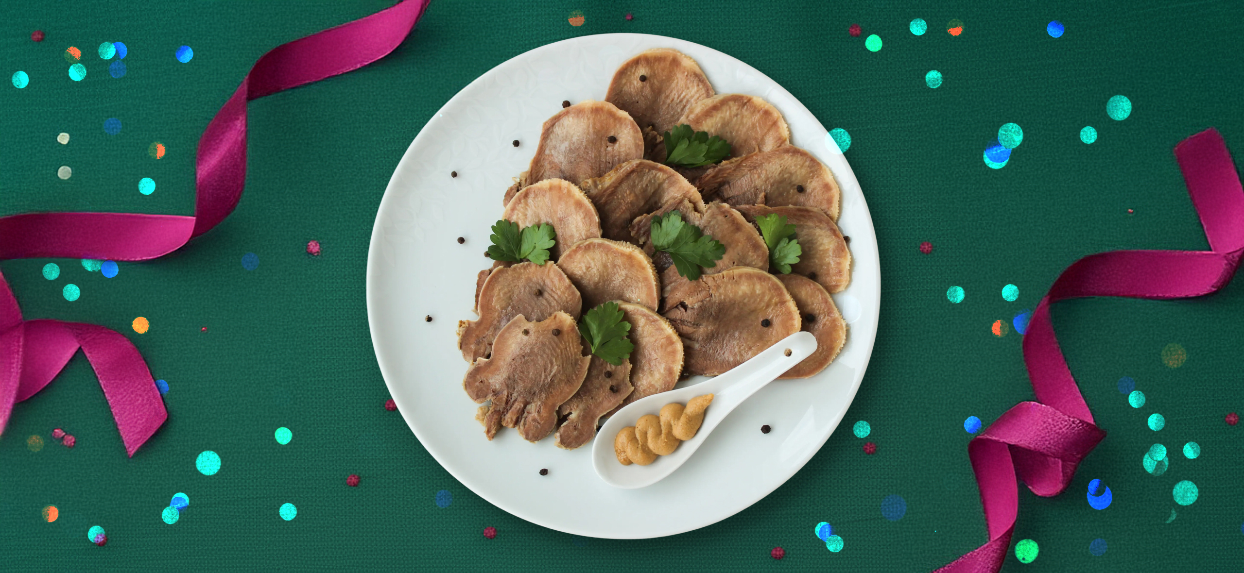 Рецепт нежного говяжьего языка к праздничному столу