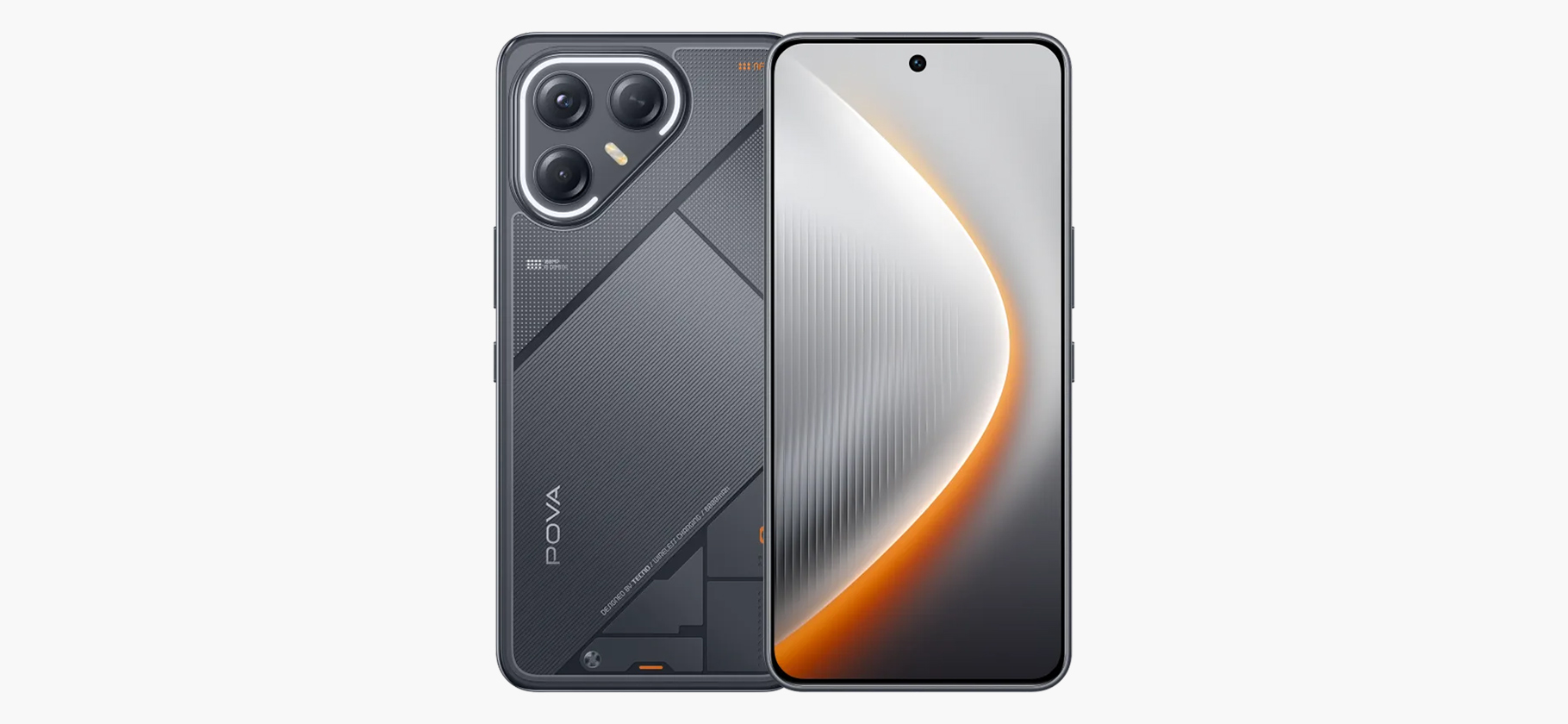 В РФ вышли смартфоны Tecno Pova 7​ — со свето­диодной подсветкой и поддержкой звонков по Bluetooth