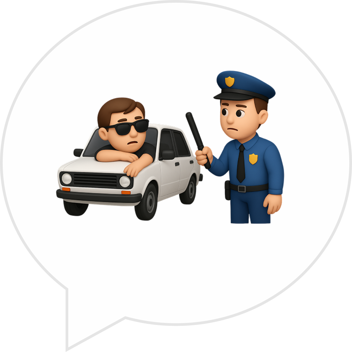 Законно ли, что штраф за езду без номеров выпи­сали, когда 10 дней еще не прошли?