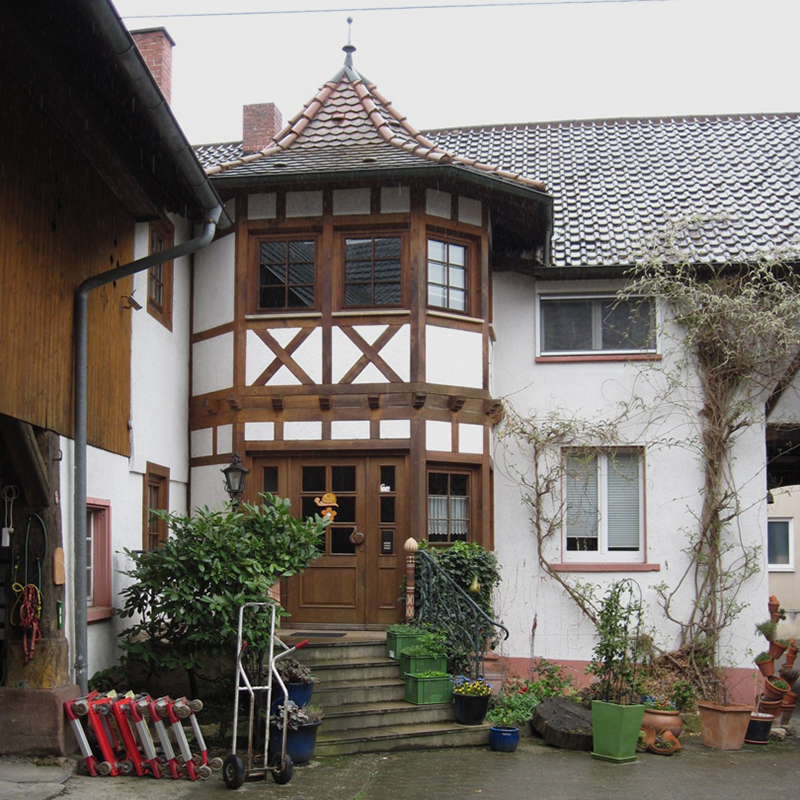 Это дом, в котором мы жили с немецкой семьей