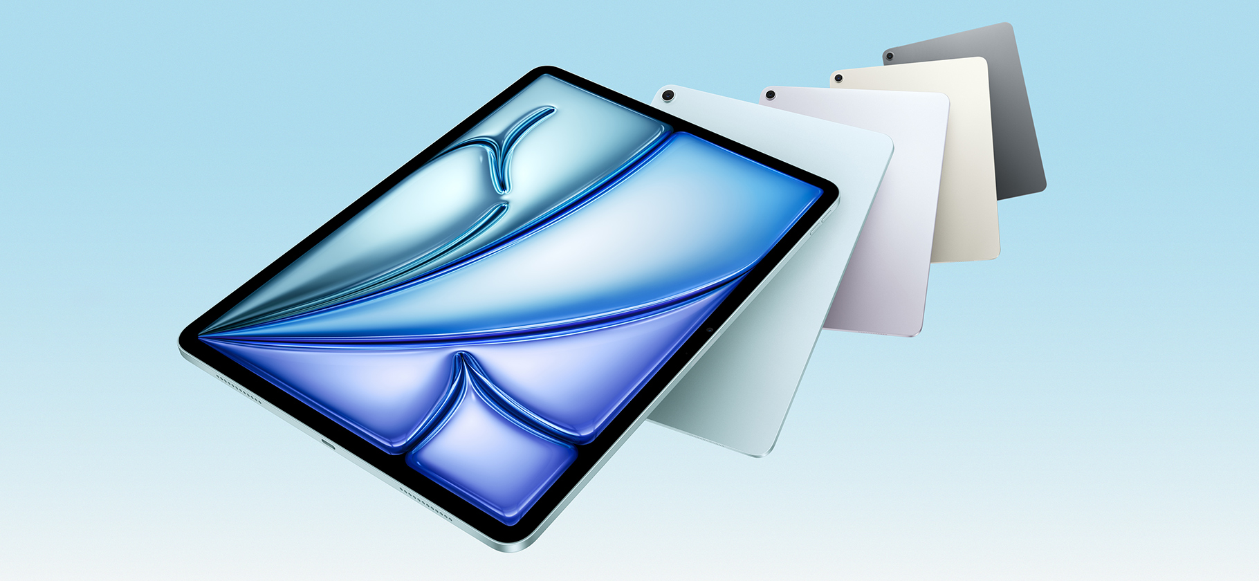 Apple представила iPad Air на M4 — с 12 Гб ​оператив­ной памяти и Wi⁠-⁠Fi 7