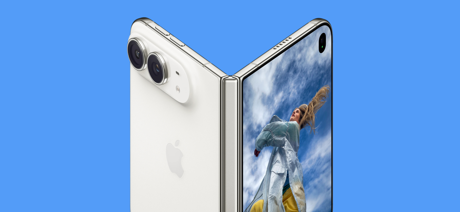 Apple анонсировала iPhone Duo — свой первый складной смартфон. Цена — 1 999 $