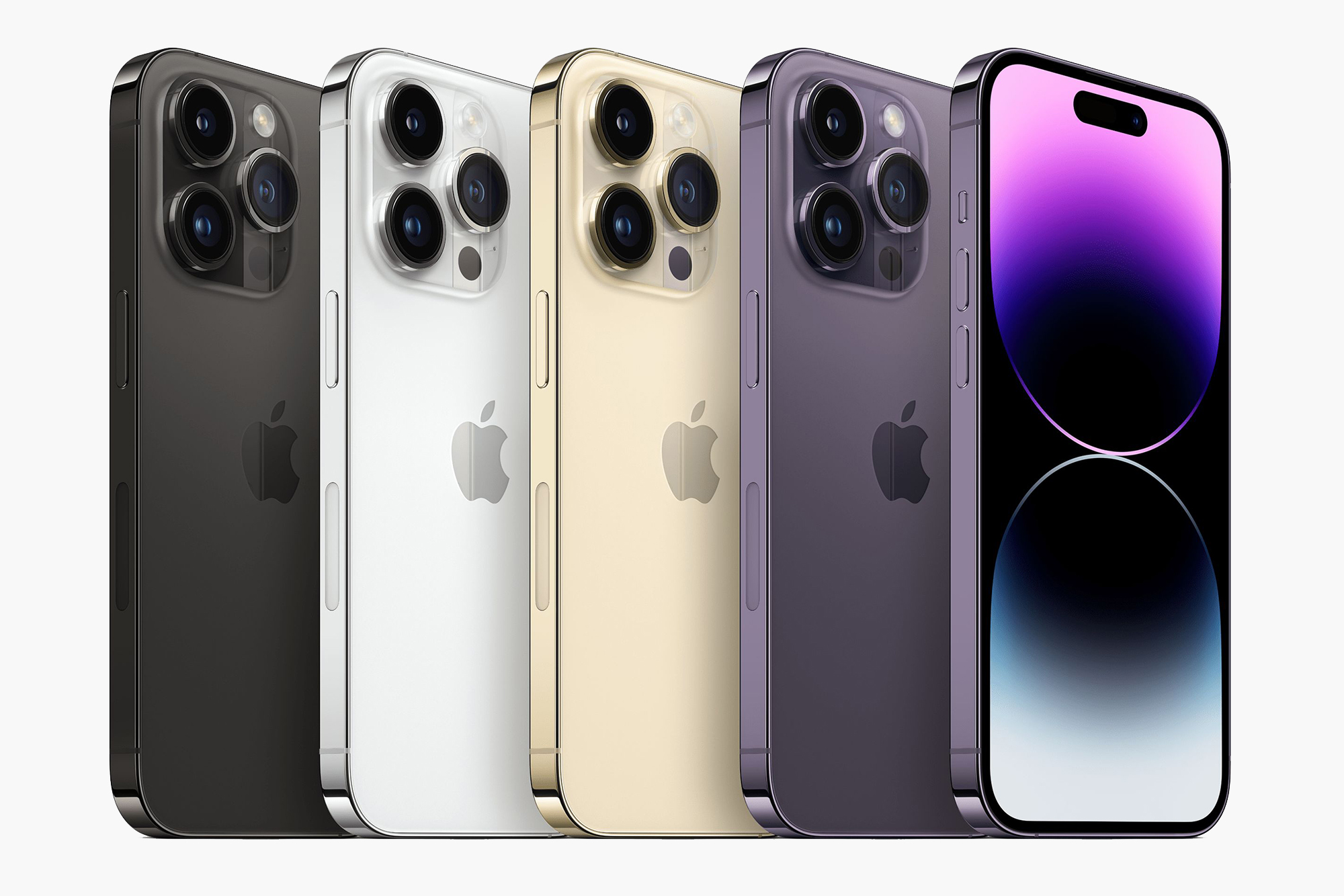 Прочие расцветки iPhone 14 Pro. Источник: Apple