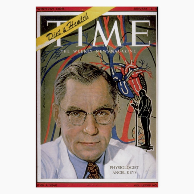 Ансель Киз даже попал на обложку журнала Time в 1961 году. Источник: time.com