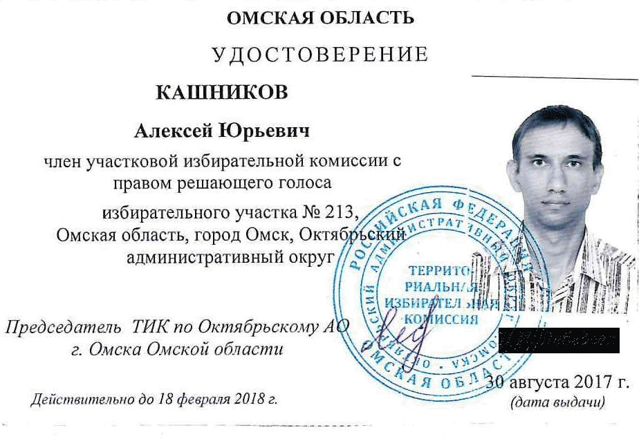 Ограничения для членов УИК