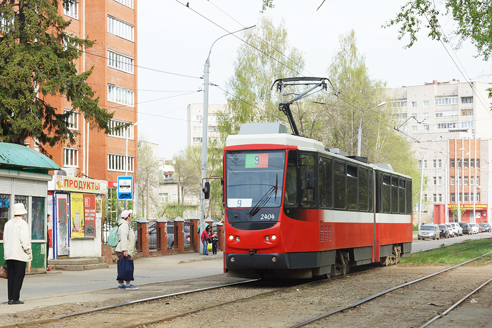 Такие трамваи ездят в Ижевске с 2014 года