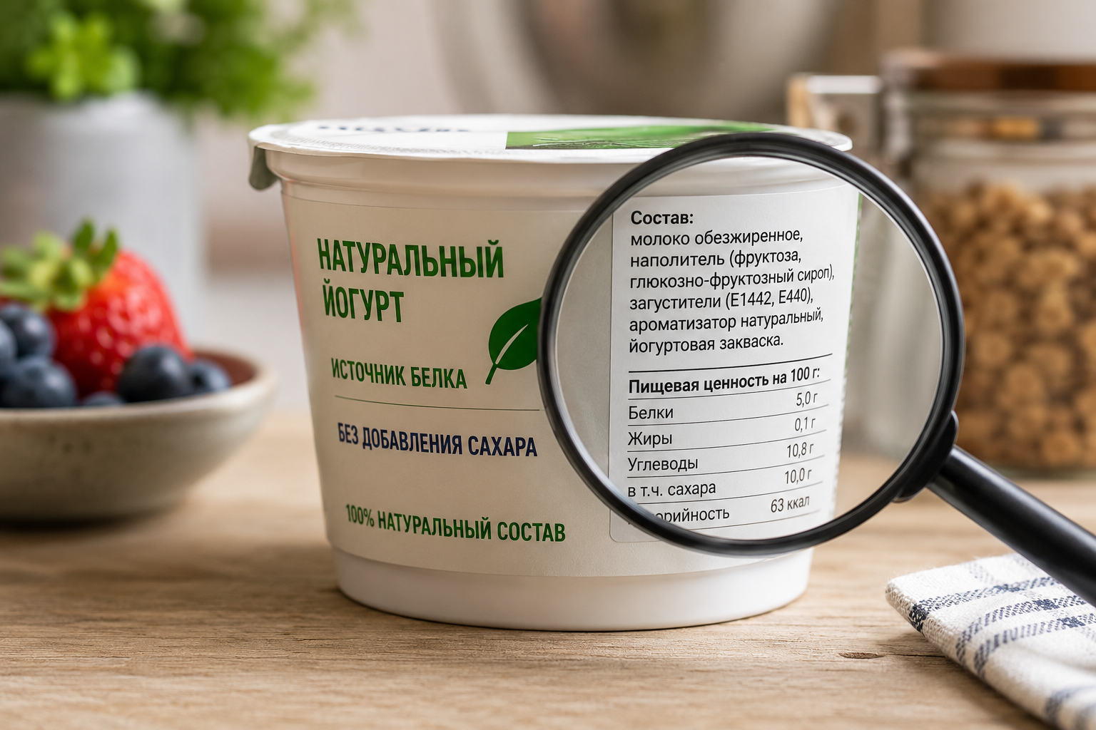 Пример популярных надписей, изображение создано с помощью ИИ