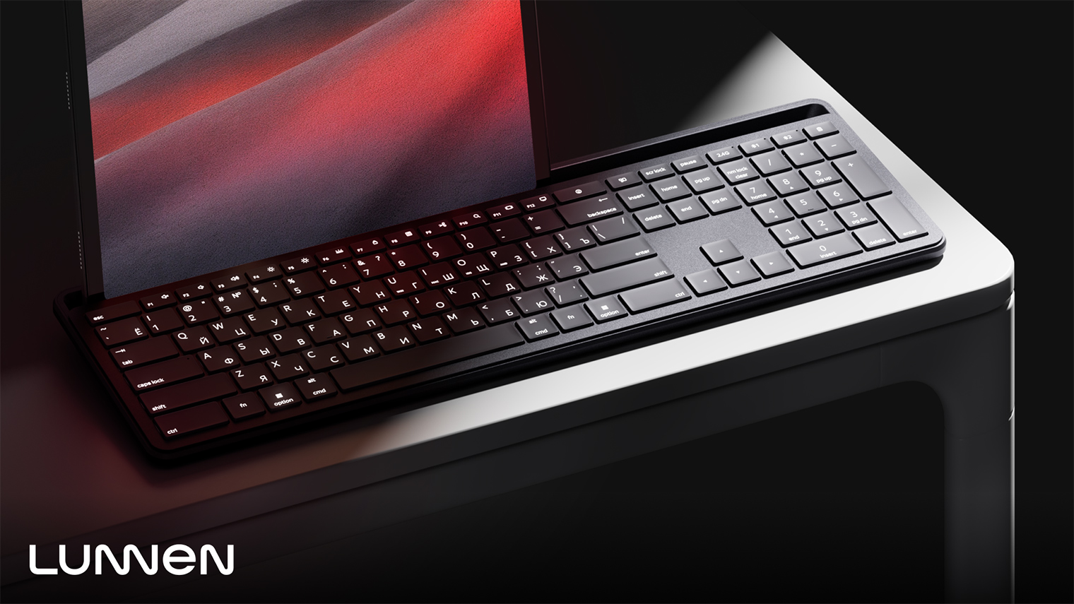 У всех моделей клавиатур минималистичный дизайн с яркой подсветкой кнопок