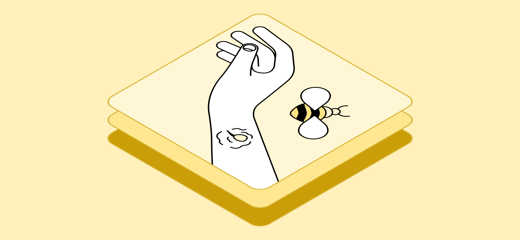 Как вытащить пчелиное жало