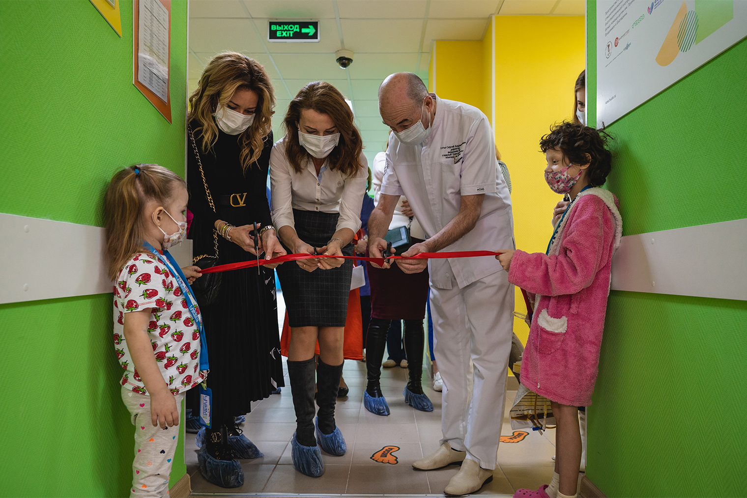 Открытие первого игрового пространства в Центре трансплантологии и искусственных органов имени Шумакова