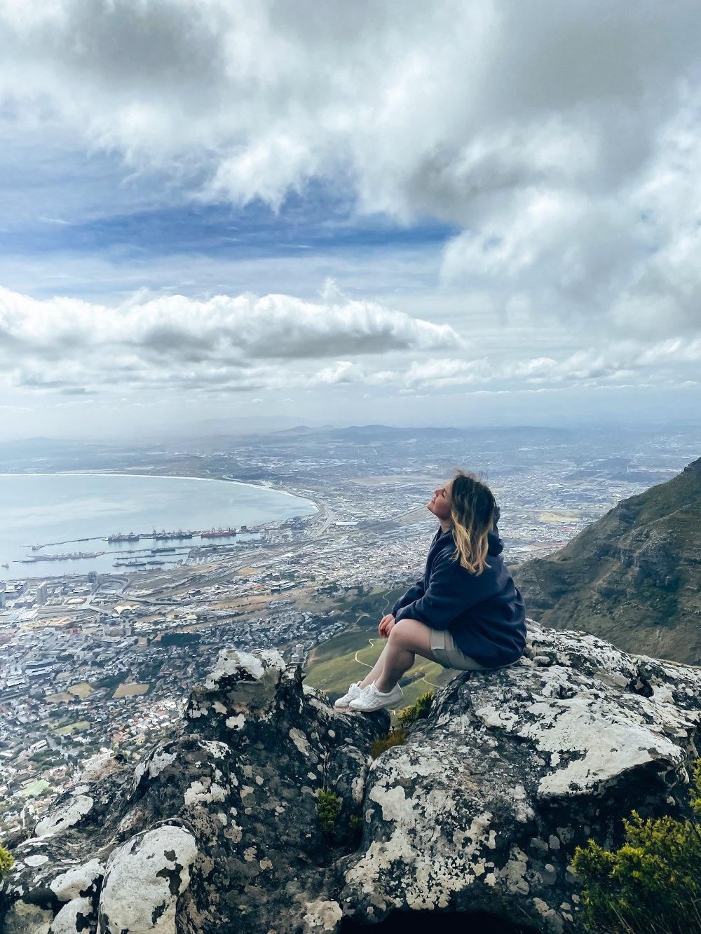 Вид на Кейптаун со Столовой горы