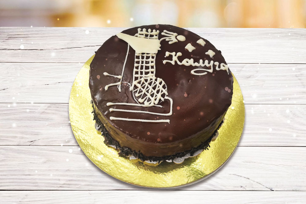 Фирменный торт «Калуга» можно привезти домой целиком. Источник: kaluga⁠-⁠hleb.ru