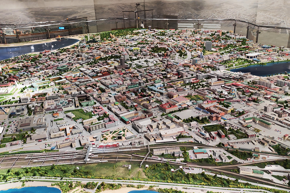 В музее можно увидеть, как раньше выглядела столица Татарстана и как она выглядит сейчас