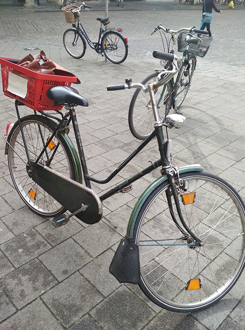 Первый велосипед у меня появился в Германии — мне его одолжил товарищ