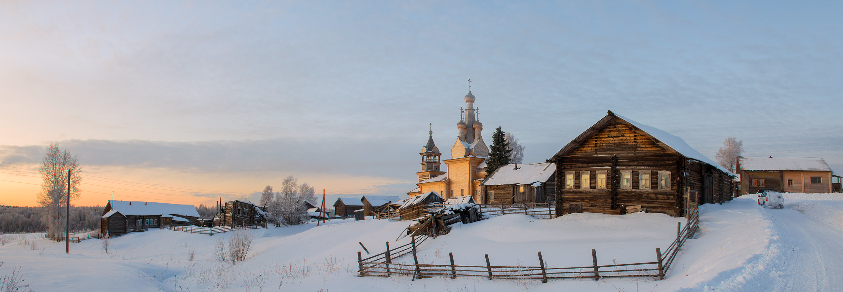 «Самый русский пейзаж»: 7 красивых деревень в России