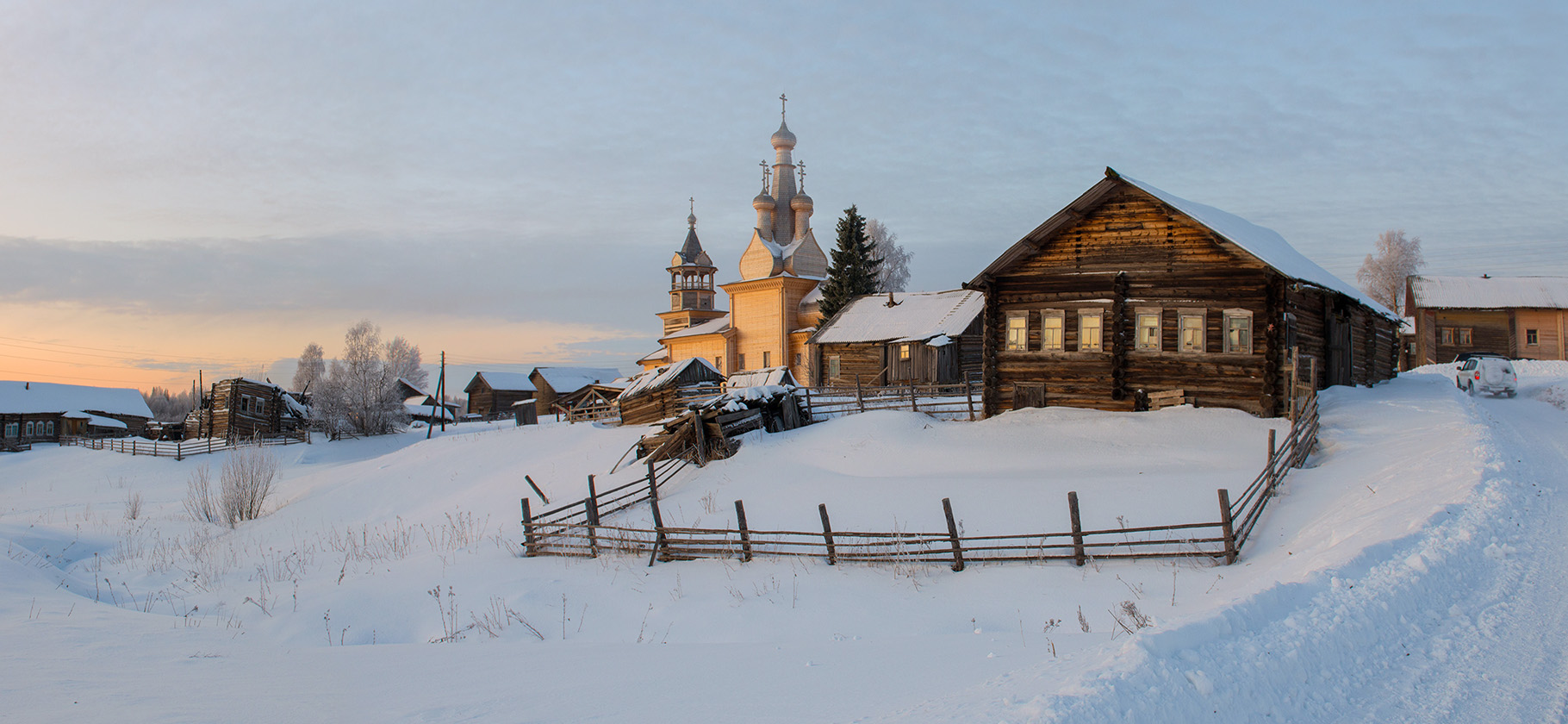 «Самый русский пейзаж»: 7 красивых деревень в России