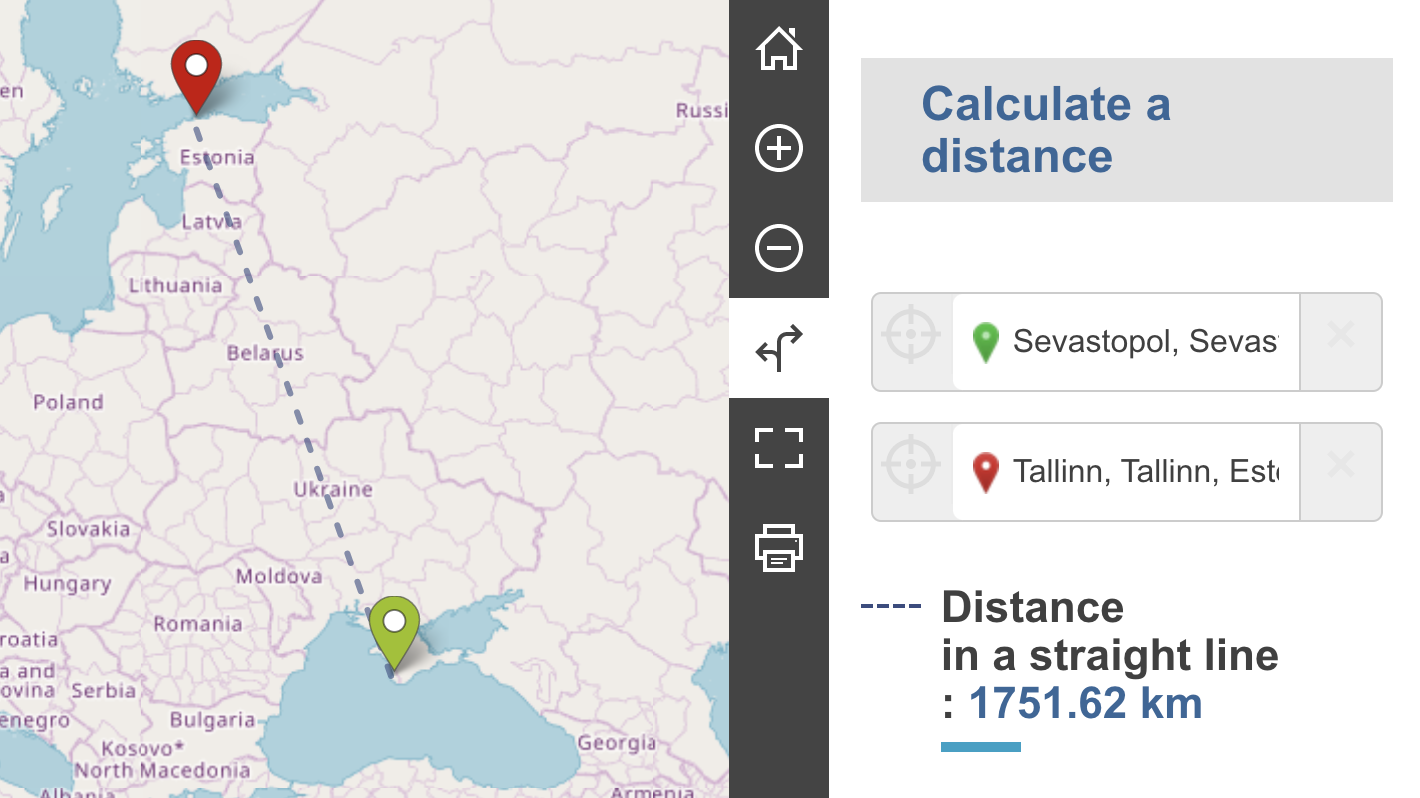 Мне за поездку из Севастополя в Таллин компенсировали бы 23 650 ₽