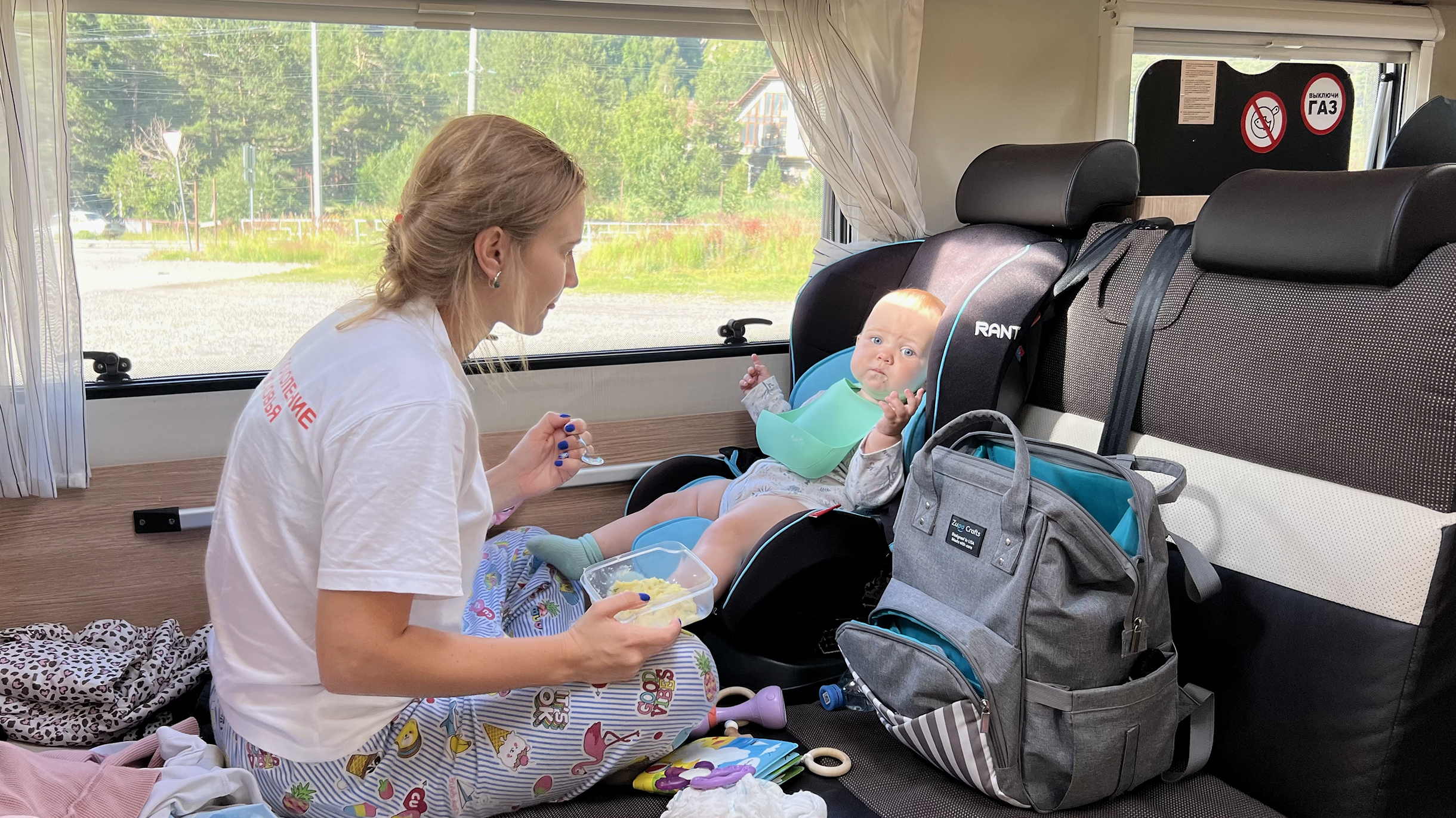 Как мы путешествовали в автодоме с маленьким ребенком