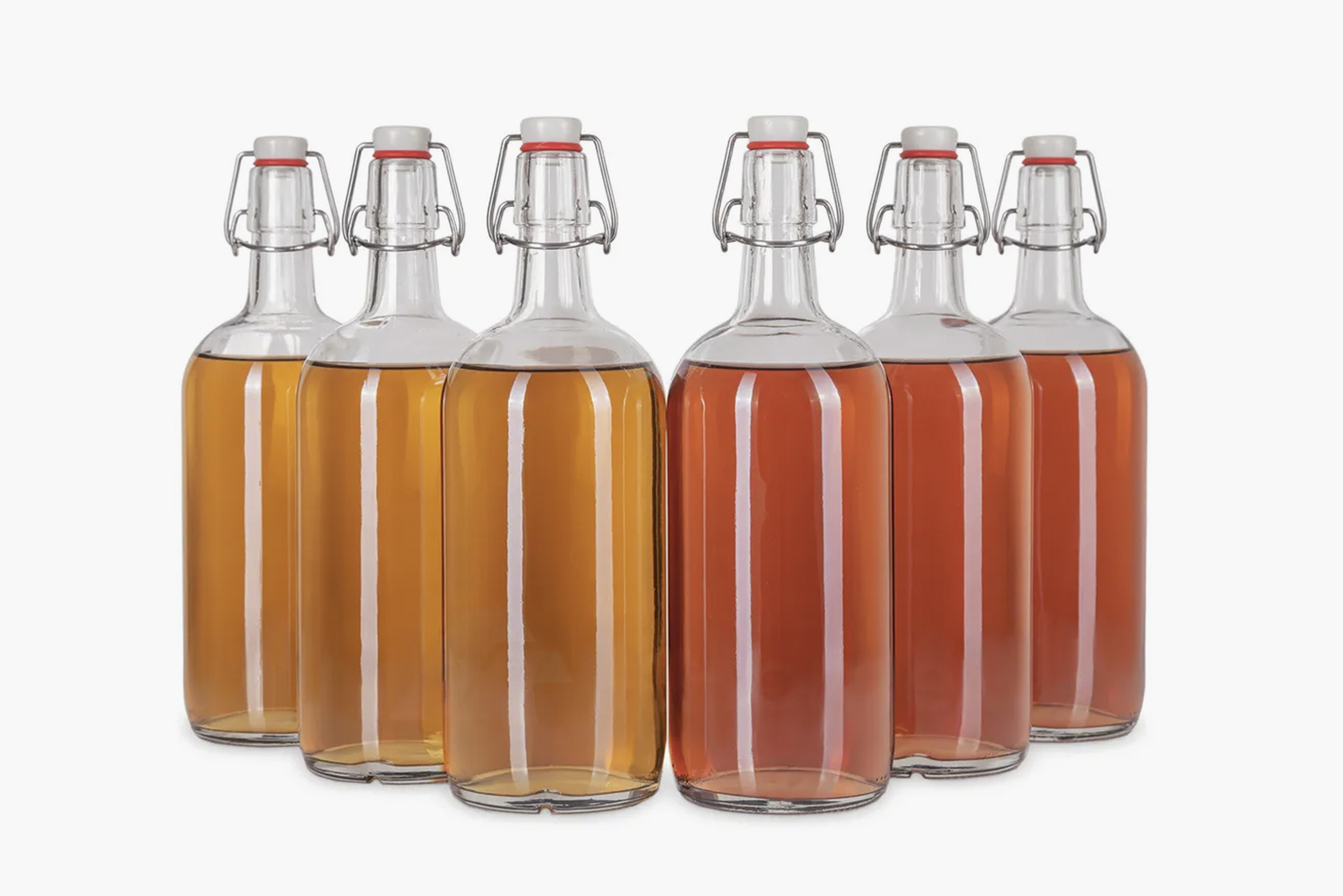 Такие бутылки нужны для вторичной ферментации комбучи. Источник: ozon.ru