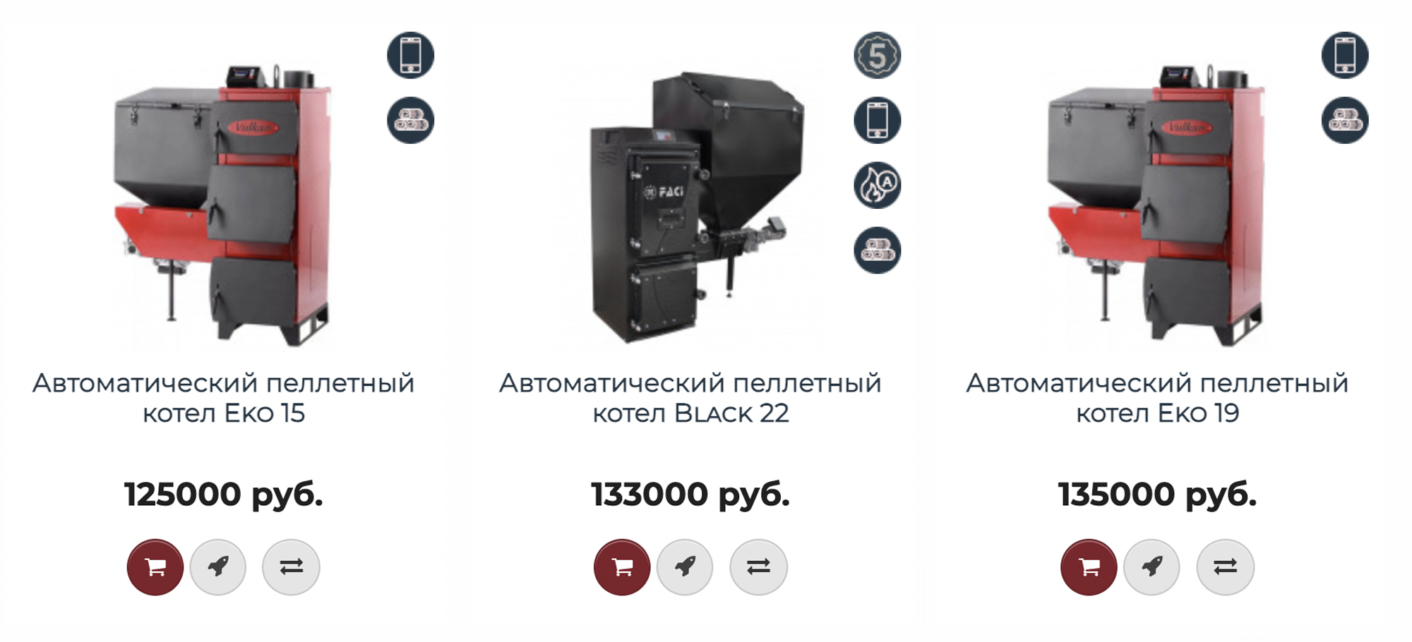 Автоматические пеллетные котлы стоят от 100 тысяч. Источник: mag-tepla.ru