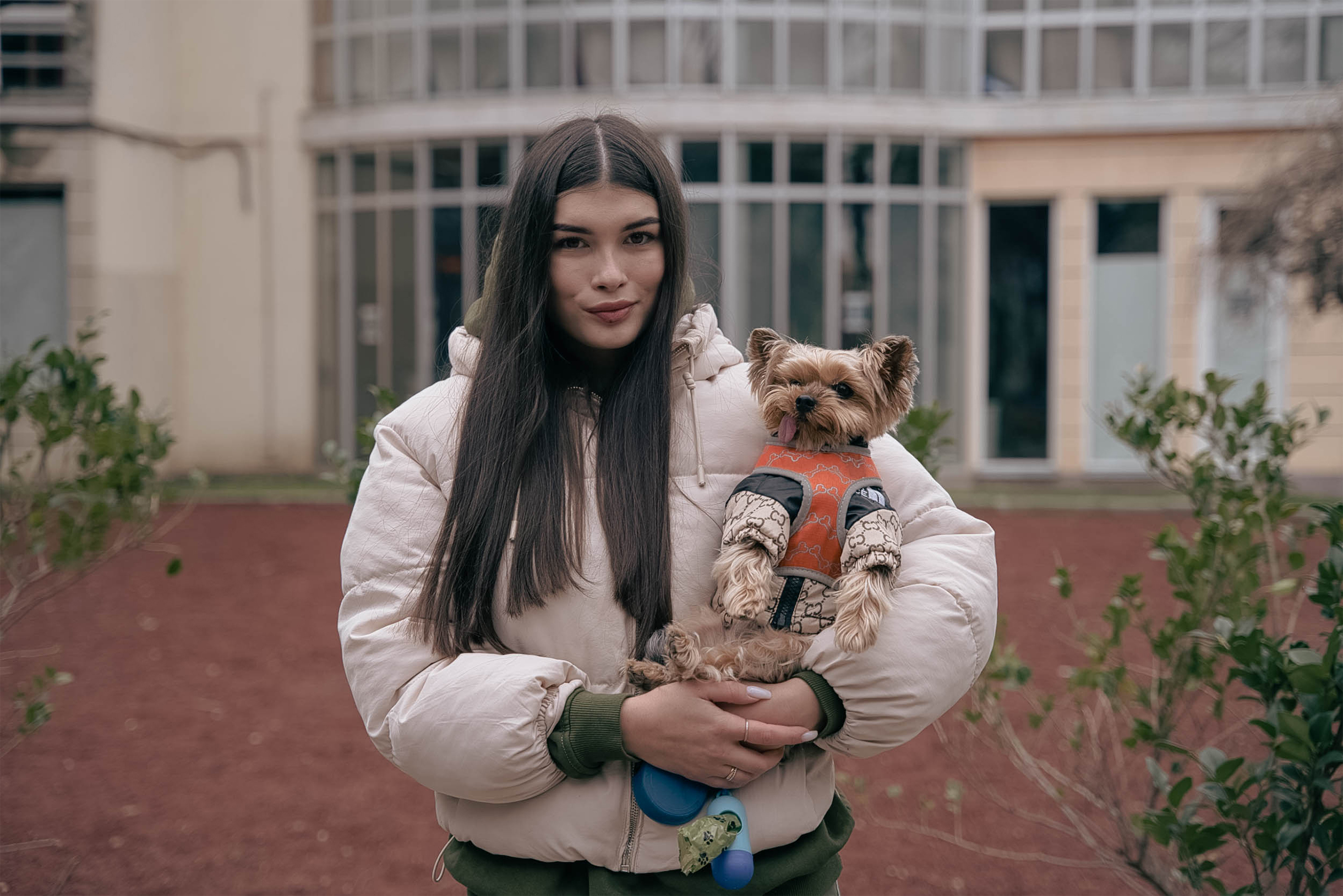 Ульяна помогает бездомным животным и мечтает завести своих собак — добермана, немецкую овчарку и немецкого дога