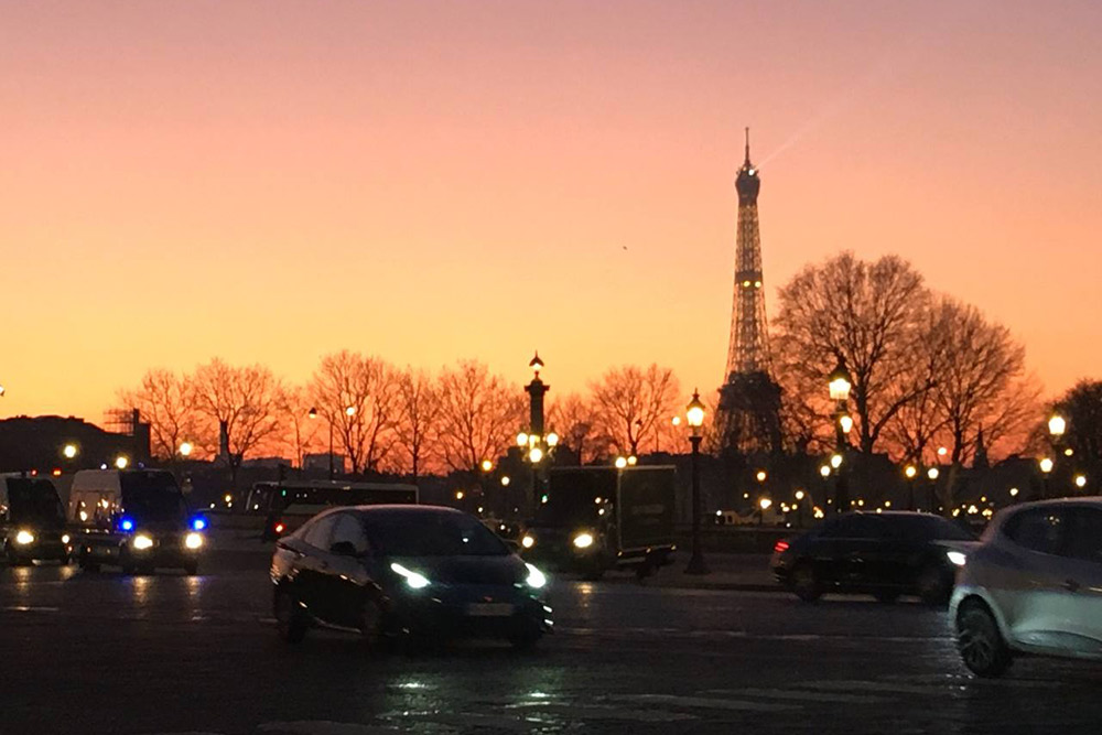 Париж прекрасен в любое время суток