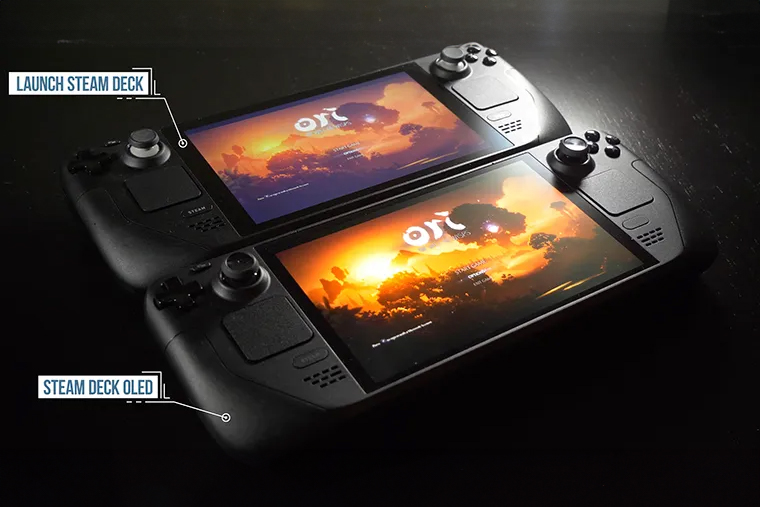 Steam Deck с OLED⁠-⁠экраном значительно лучше старой версии, но стоят они примерно одинаково. Источник: Digital Foundry