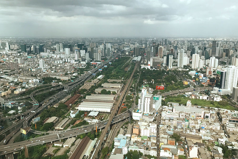 Так выглядит Бангкок с 84 этажа