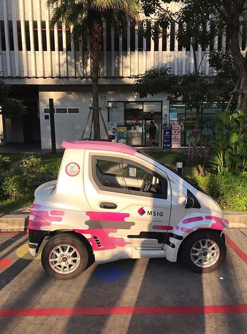 Если и брать автомобиль в Бангкоке, то только такой