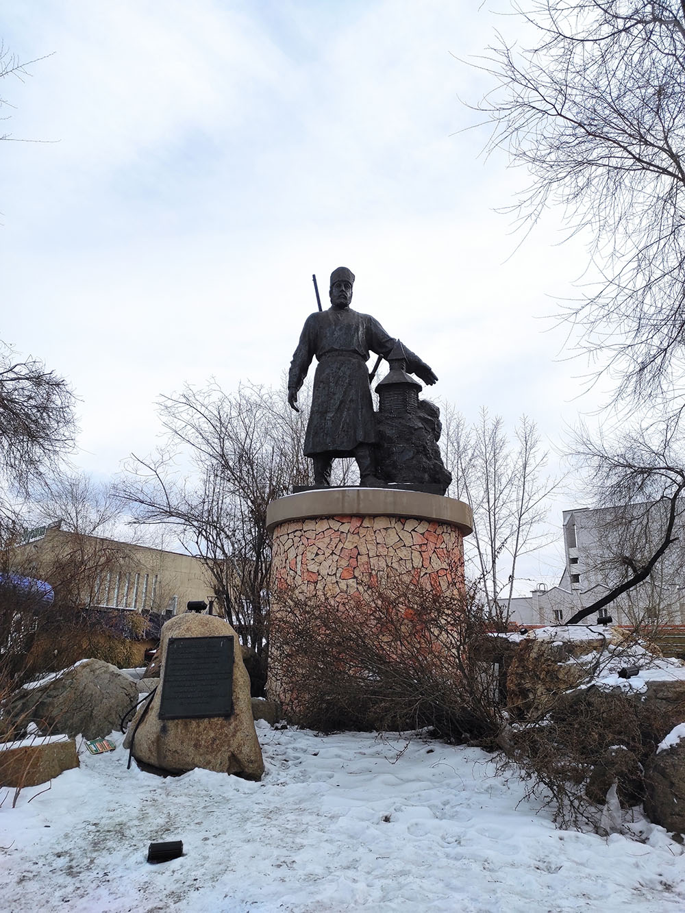 Памятник Петру Бекетову в Чите