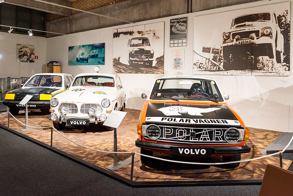 В Музее Вольво выставлены автомобили разных лет. Источник: Szikorka / Shutterstock