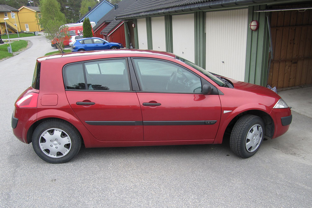 Первая машина, которую мы купили в Норвегии