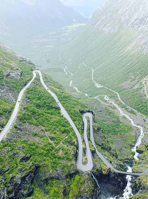Горная дорога троллей — Trollstigen