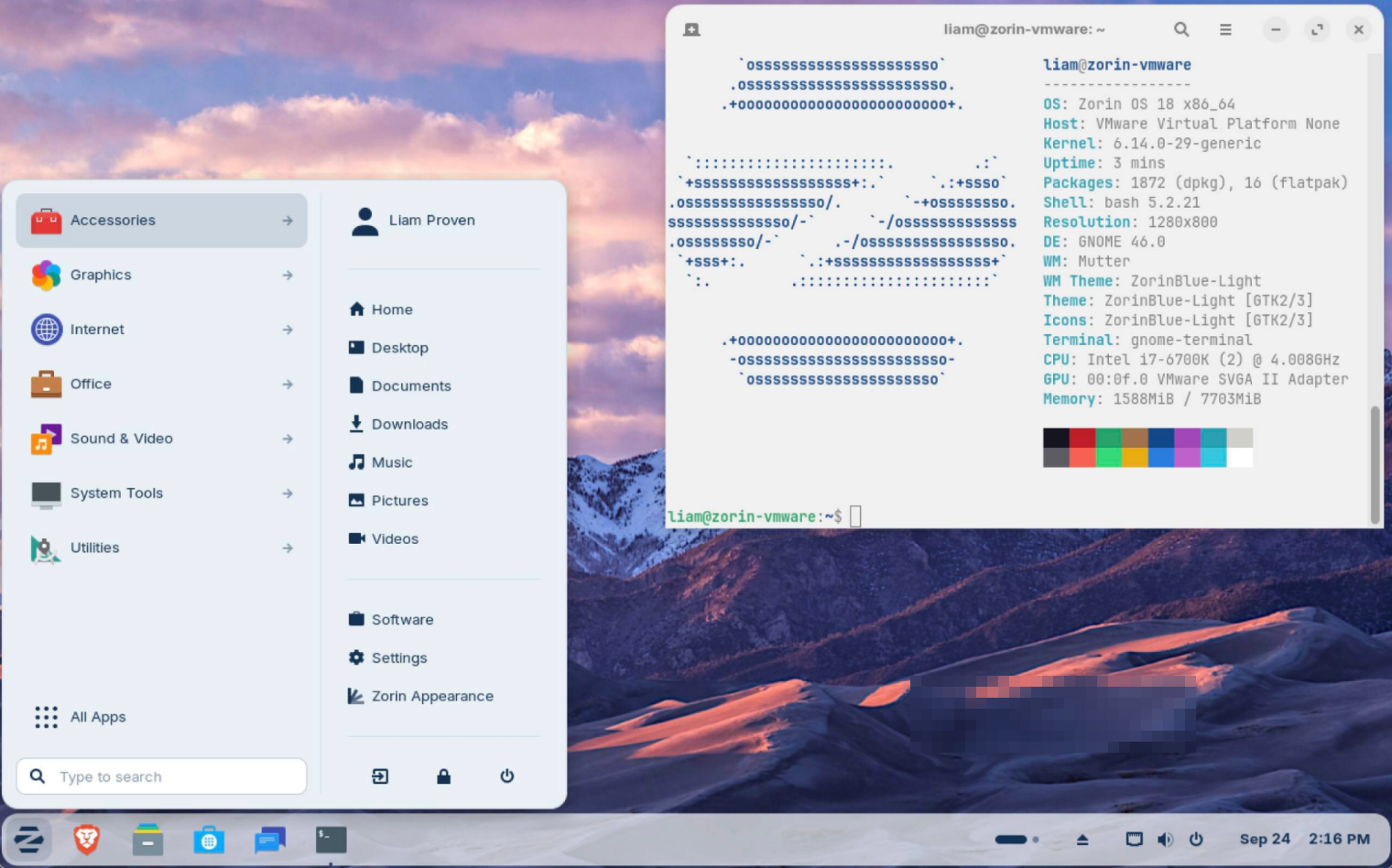 Так выглядит ZorinOS 18-й версии. © The Register