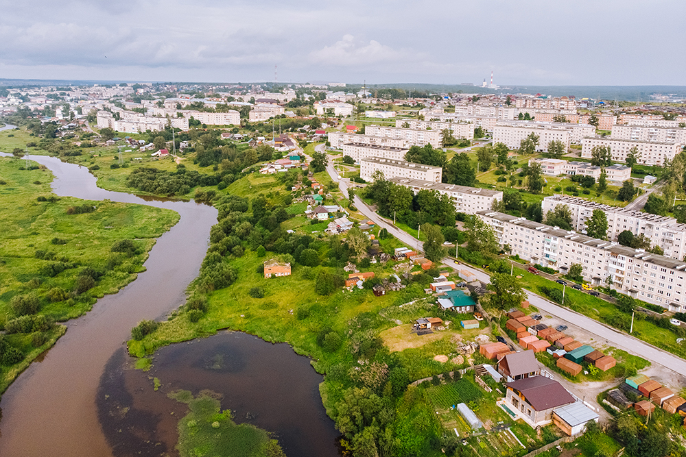 Соликамск и река Усолка. Фото: Алексей Антропов